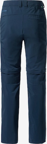 VAUDE Regular Outdoor Pants 'Farley' in Blue