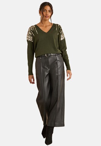 love & roses Pulóver - zöld: elől