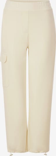 Rich & Royal Pantalon cargo en blanc, Vue avec produit