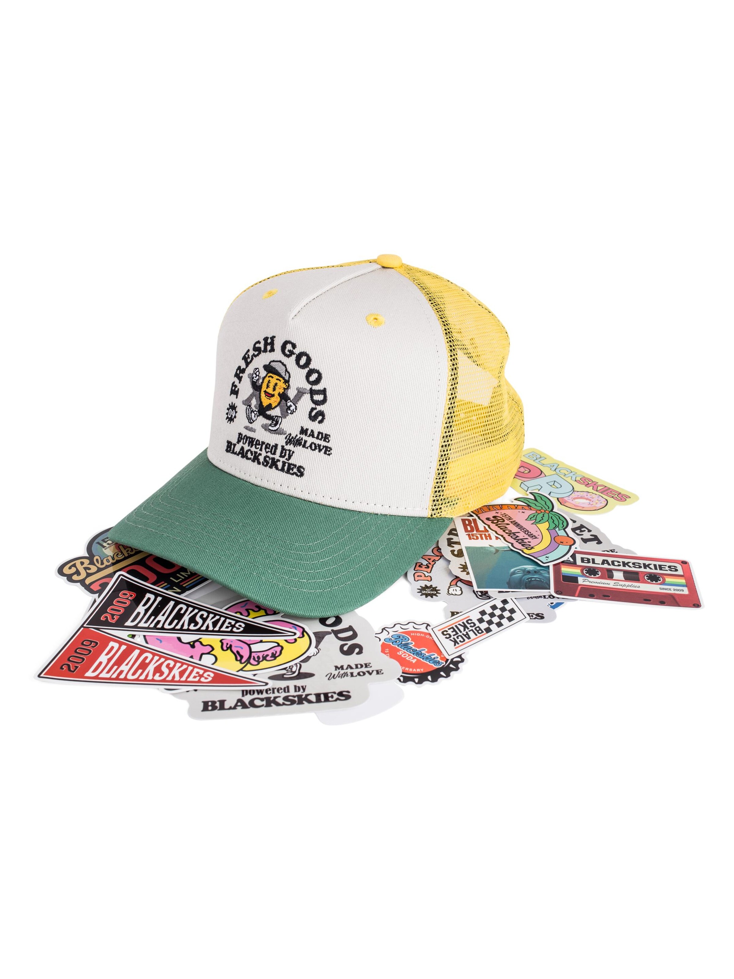 Blackskies Cap '15th Anniversary' in Yellow