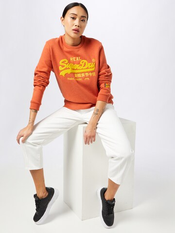 Superdry Sweatshirt in Orange