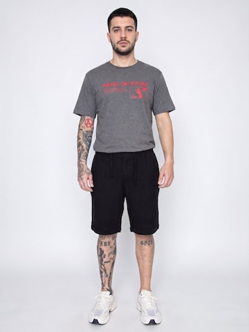 Baggy Pantaloni 'M' Ralston Shorts Black' di elvine in nero