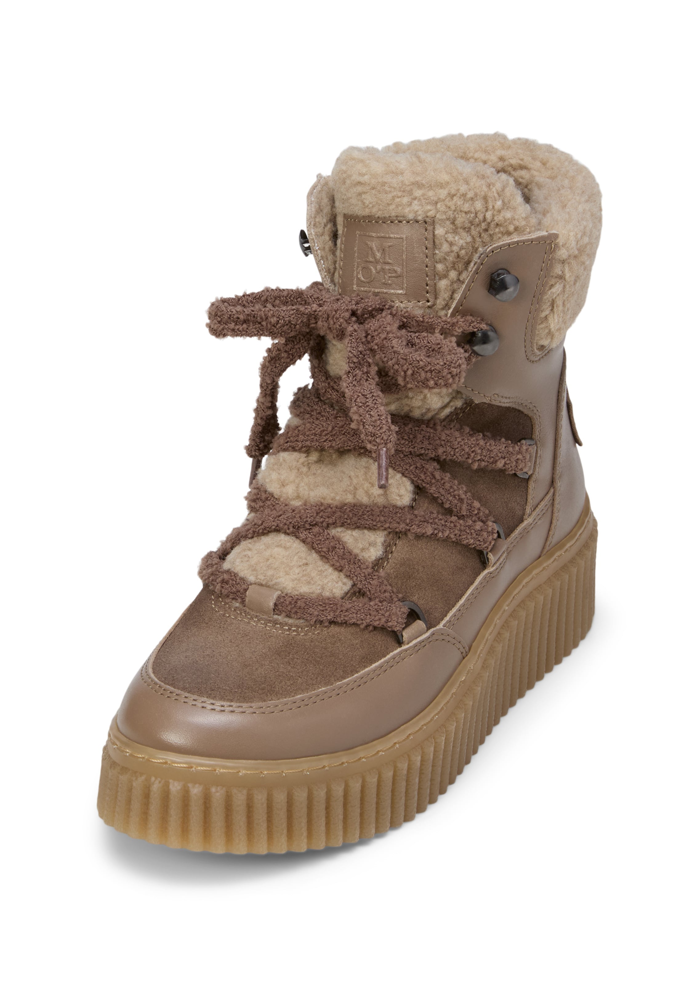 Marc O'Polo Snow boots 'Bianca '' in Brown: front