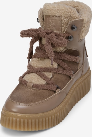 Marc O'Polo Snowboots 'Bianca '' in Bruin: voorkant
