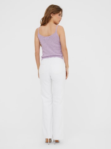 VERO MODA Gebreide top 'Annie' in Lila