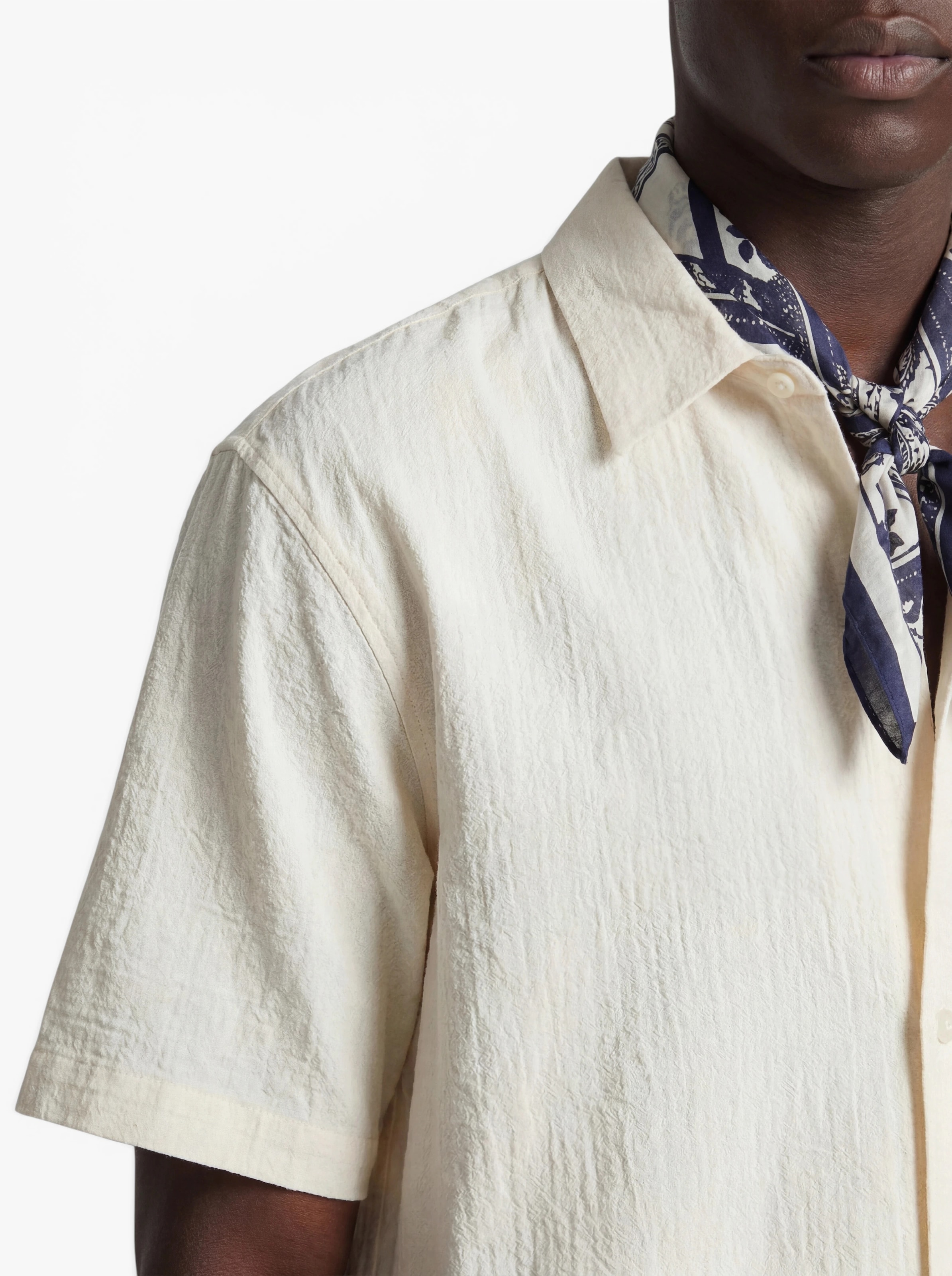 JACK & JONES Классический крой Рубашка 'JORMONTAUK' в Белый