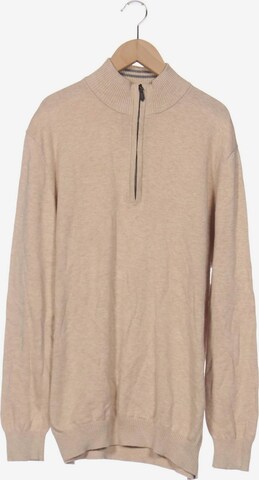 Walbusch Sweater & Cardigan in XL in Beige: front