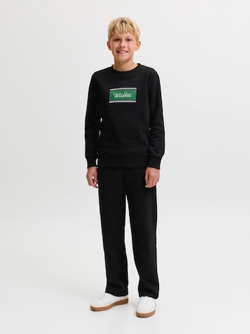 Jack & Jones Junior Joggingpak 'JJBUSTER' in Zwart: voorkant