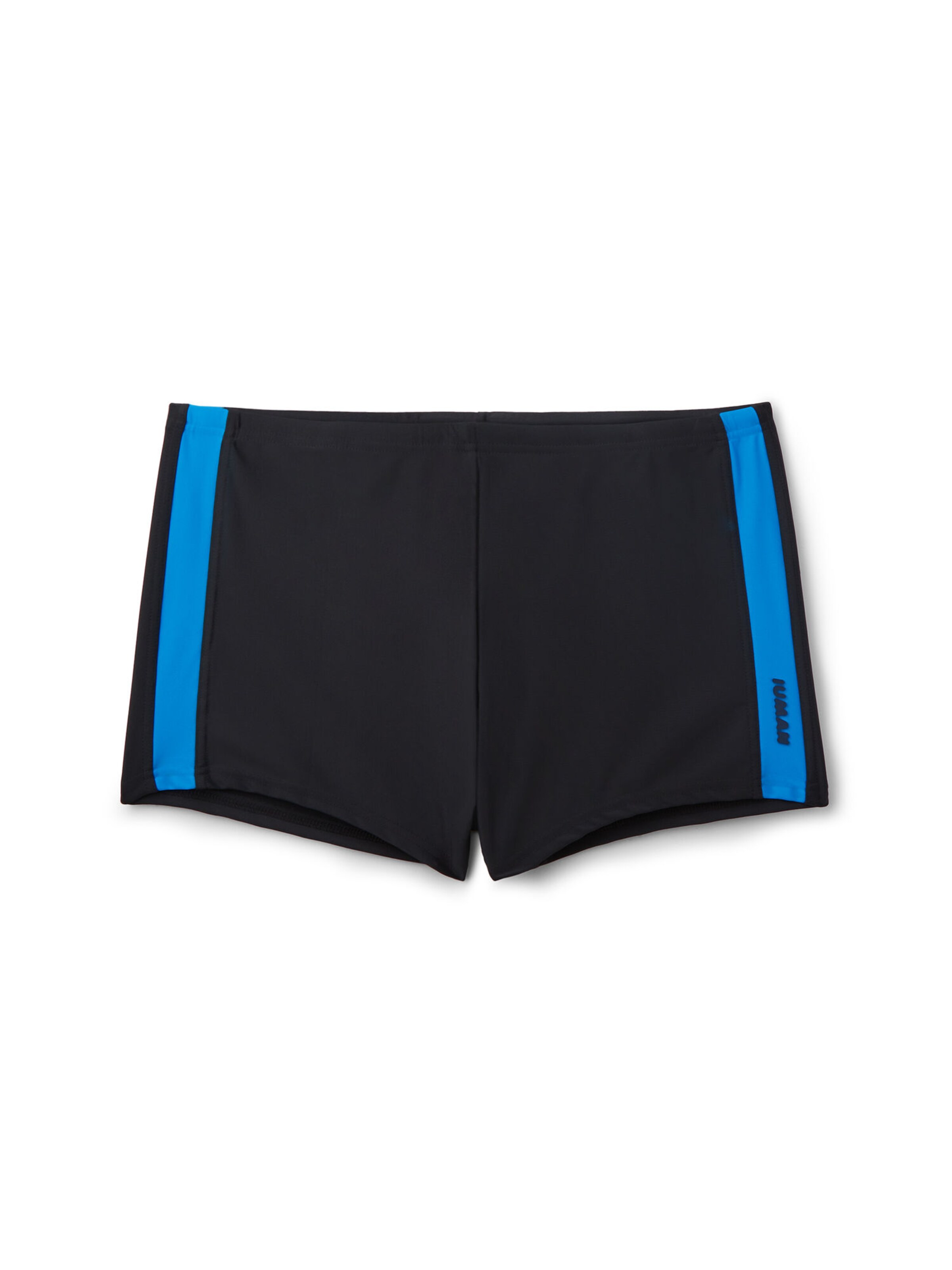 IUMAN Intimissimi Swim Trunks in Black: front