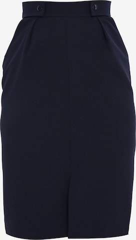 Awesome Apparel Skirt in Blue: front