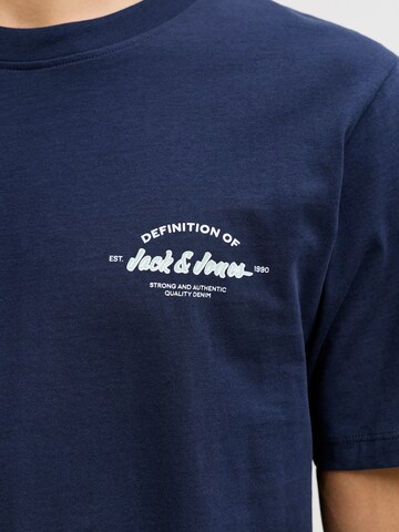 JACK & JONES T-Shirt in Blau