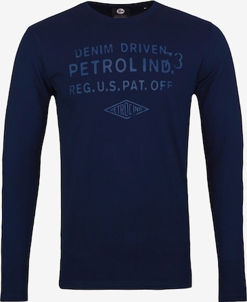 Petrol Industries Shirt in Blue: front