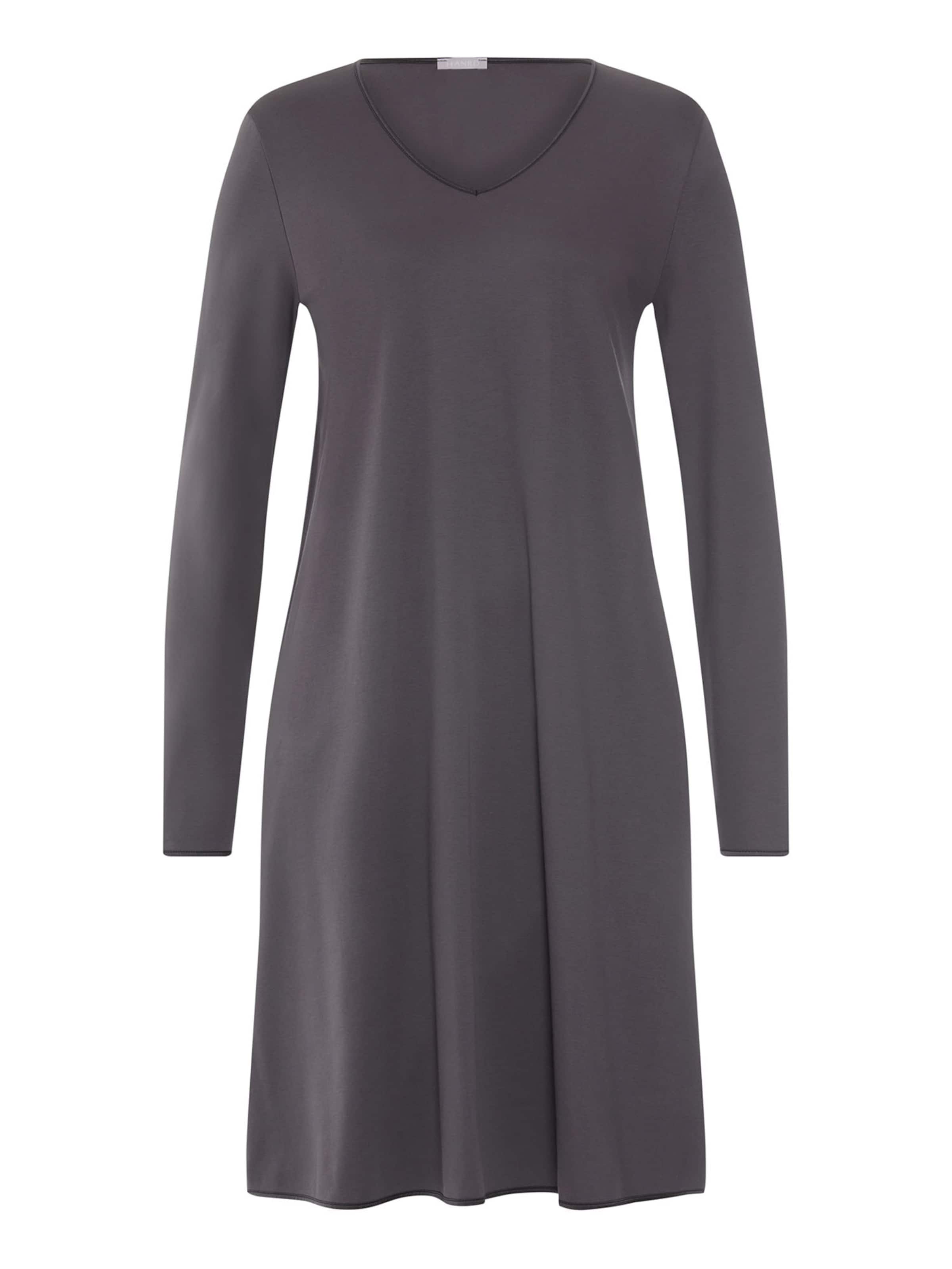 Chemise de nuit ' Cotton Silk ' Hanro en gris : devant