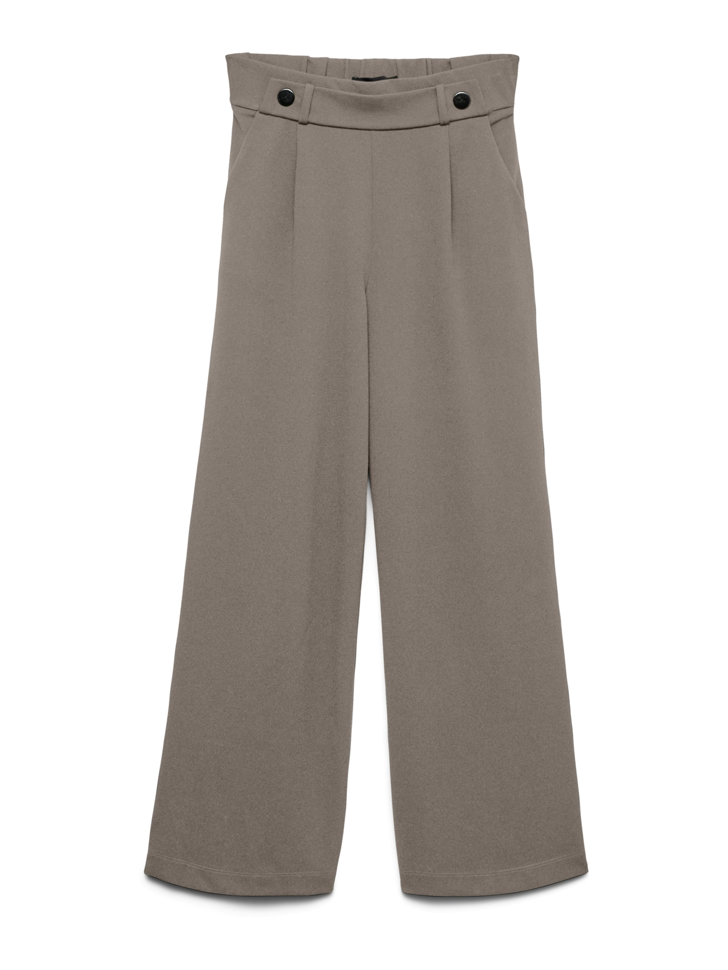 VERO MODA Široký strih Plisované nohavice &#x27;VMSTAR&#x27; - Hnedá: predná strana