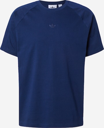 T-Shirt 'Premium Essentials' ADIDAS ORIGINALS en bleu : devant