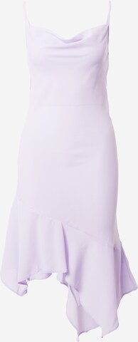 Monki Cocktail Dress in Purple: front