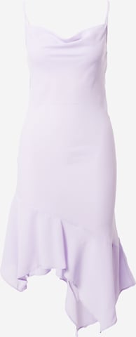 Robe de cocktail Monki en violet : devant