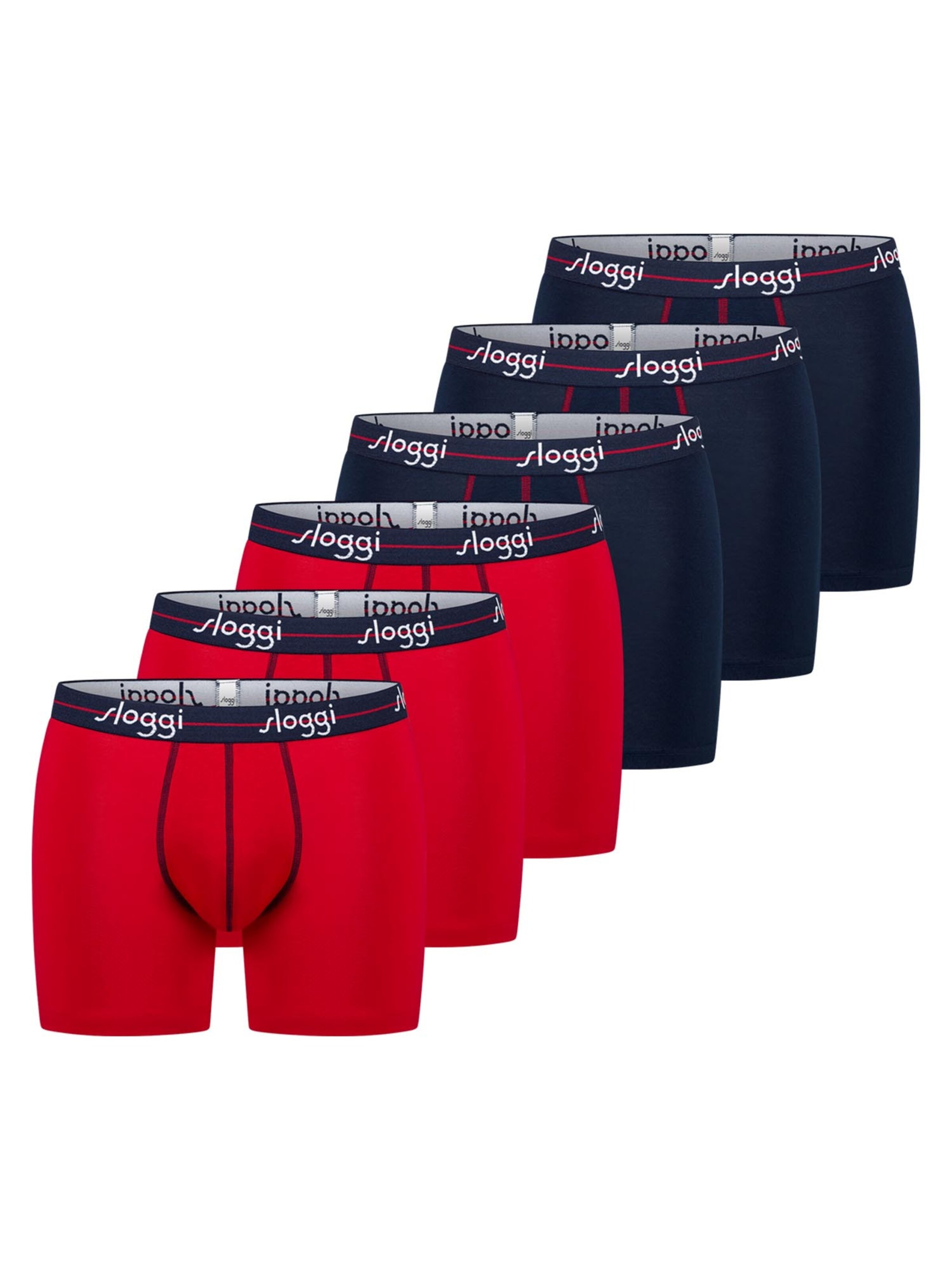 SLOGGI Boxershorts 'Start' in Blauw: voorkant