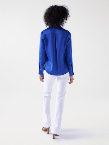 Salsa Jeans Blouse in Blauw