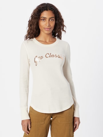 GAP Shirt in Beige: voorkant