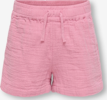 Pantaloni 'KMGThyra' de la ONLY GIRLS pe roz: față