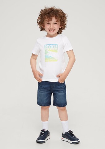 T-Shirt s.Oliver en blanc