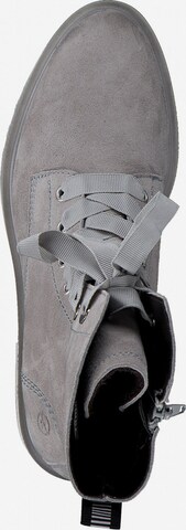 TAMARIS - Botines con cordones en gris