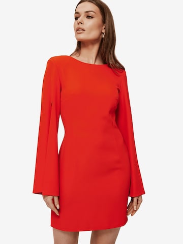 amorubi.com Cocktail Dress in Red: front