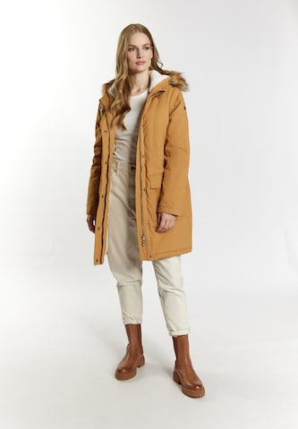 Cappotto invernale di DreiMaster Vintage in beige