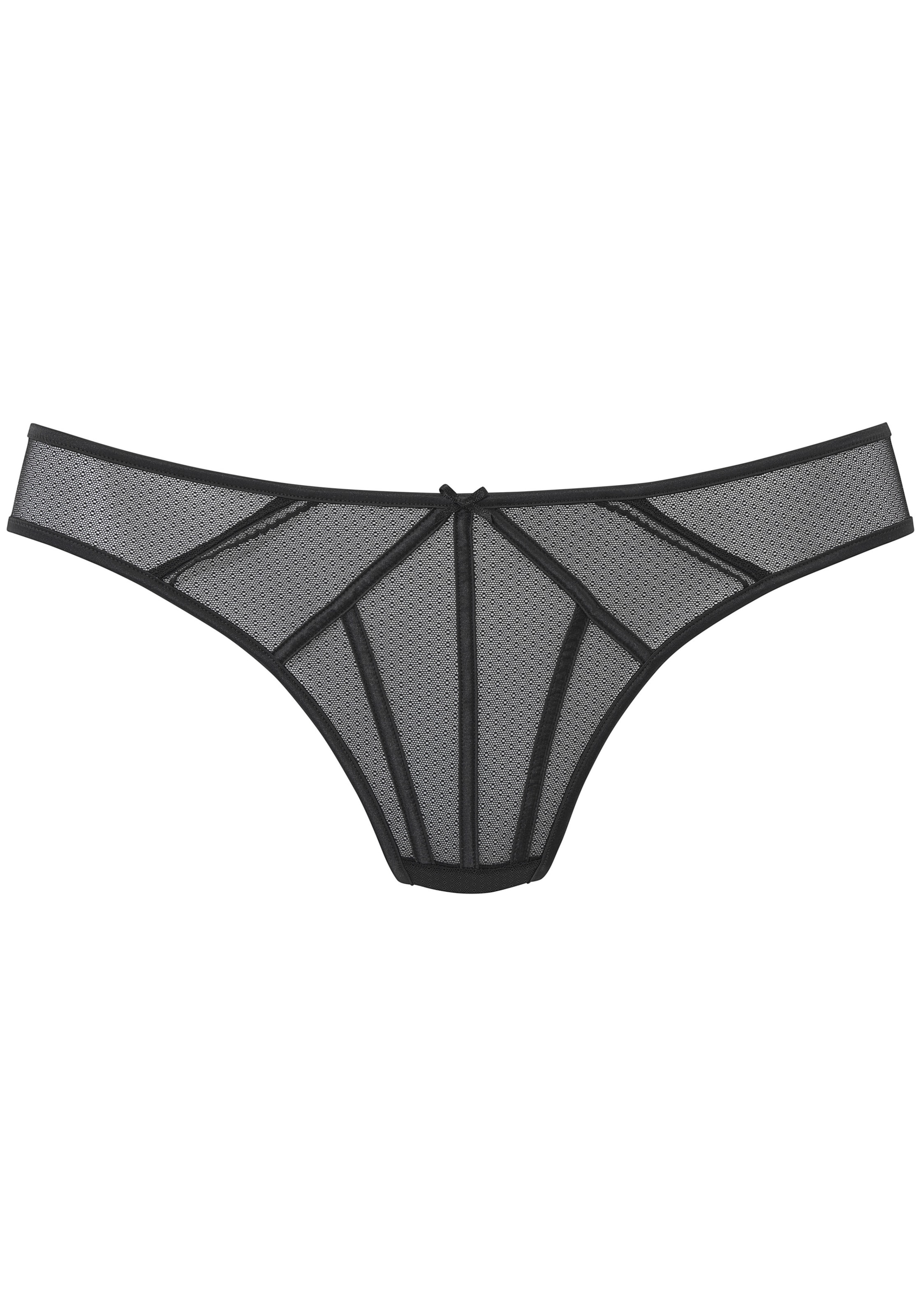LASCANA - Tanga em preto: frente