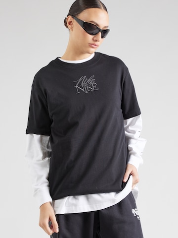 Nike Sportswear T-Shirt in Schwarz