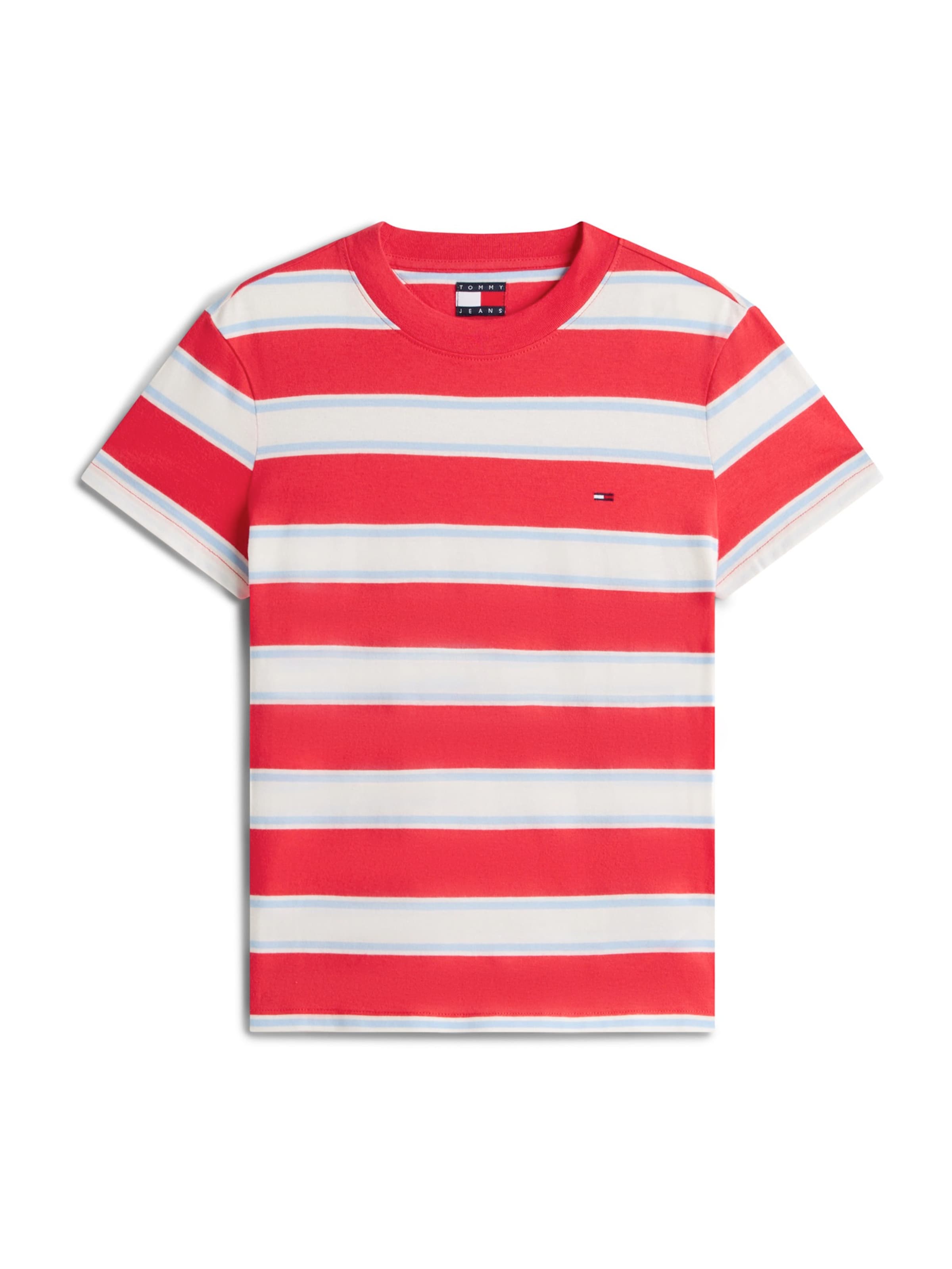 Tommy Jeans Μπλουζάκι σε κόκκινο: μπροστά