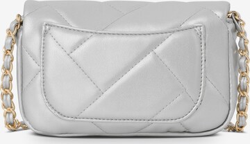 NOBO Crossbody Bag 'Quilted' in Silver