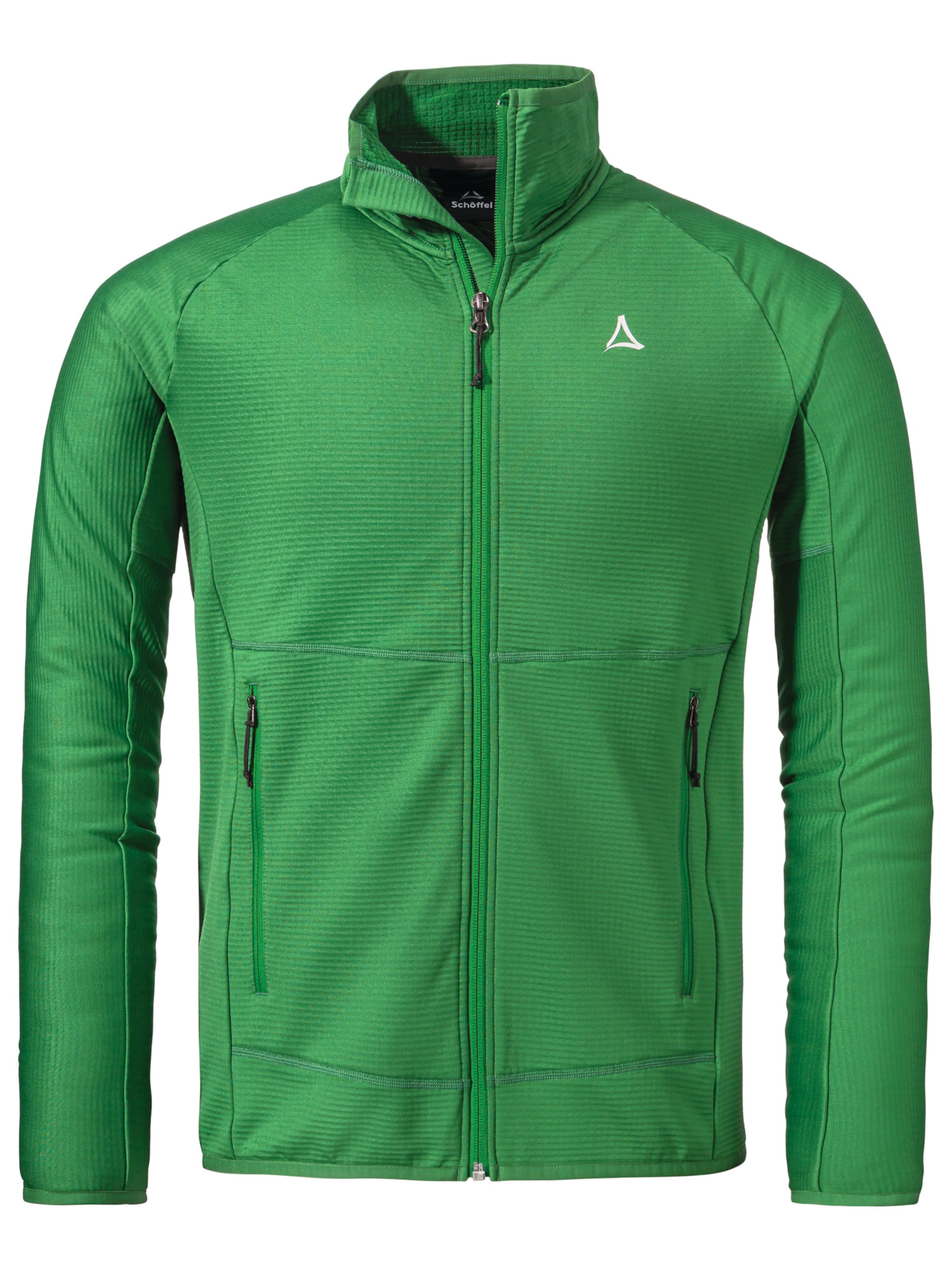 Veste en polaire fonctionnelle ' Hiking Fleece Jk Style Cascata MNS ' Schöffel en vert : devant