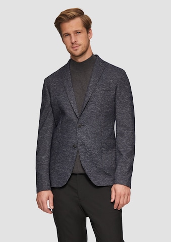 s.Oliver BLACK LABEL - Ajuste regular Chaqueta saco en azul: frente