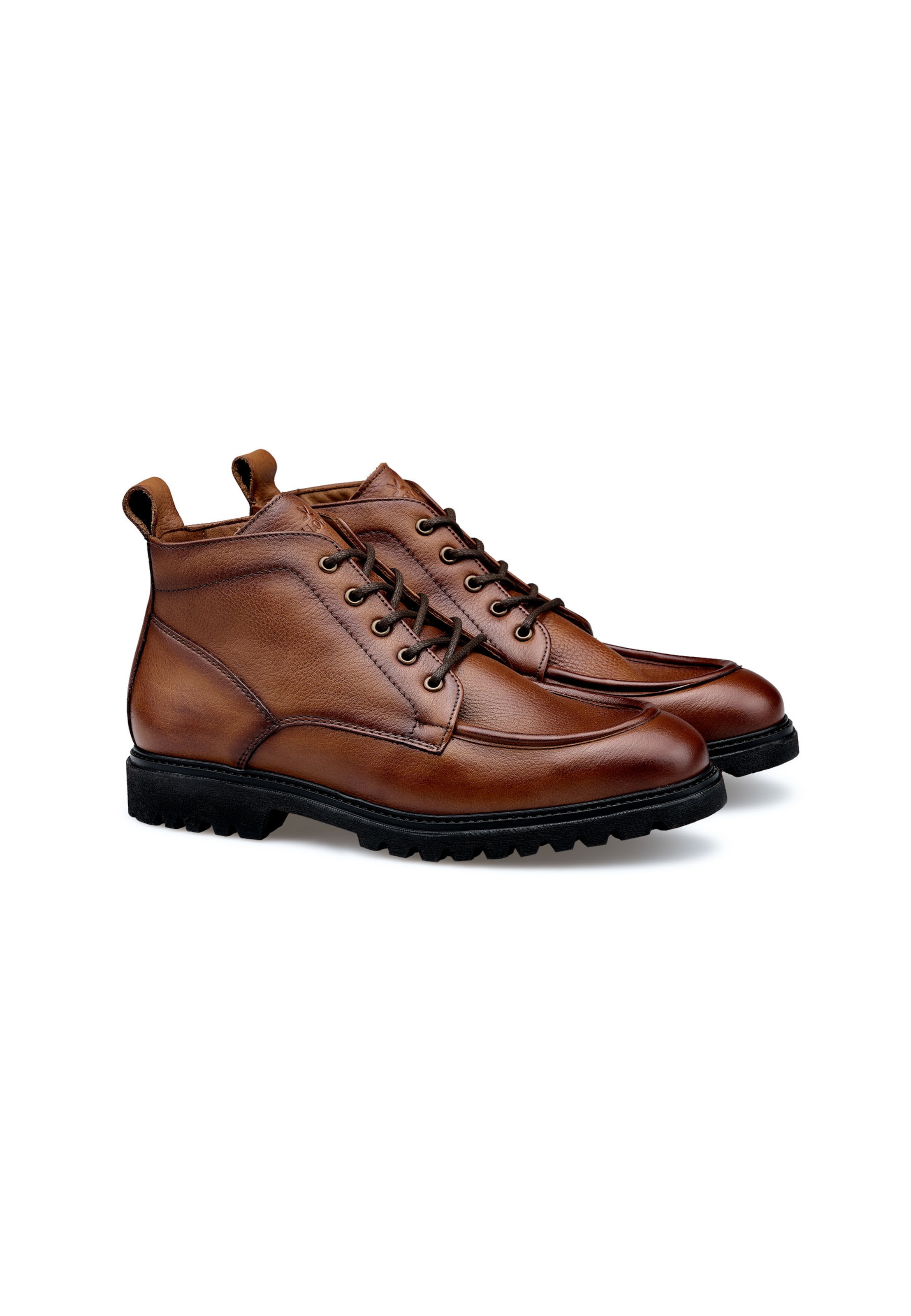 Bottes LLOYD en marron : devant