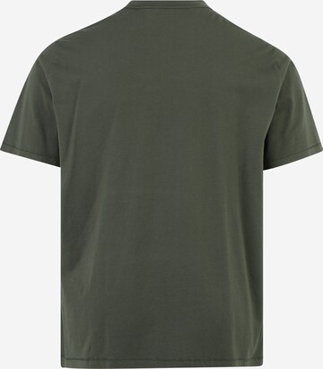 Levi's® Big & Tall - Camisa 'Relaxed Fit Tee' em verde