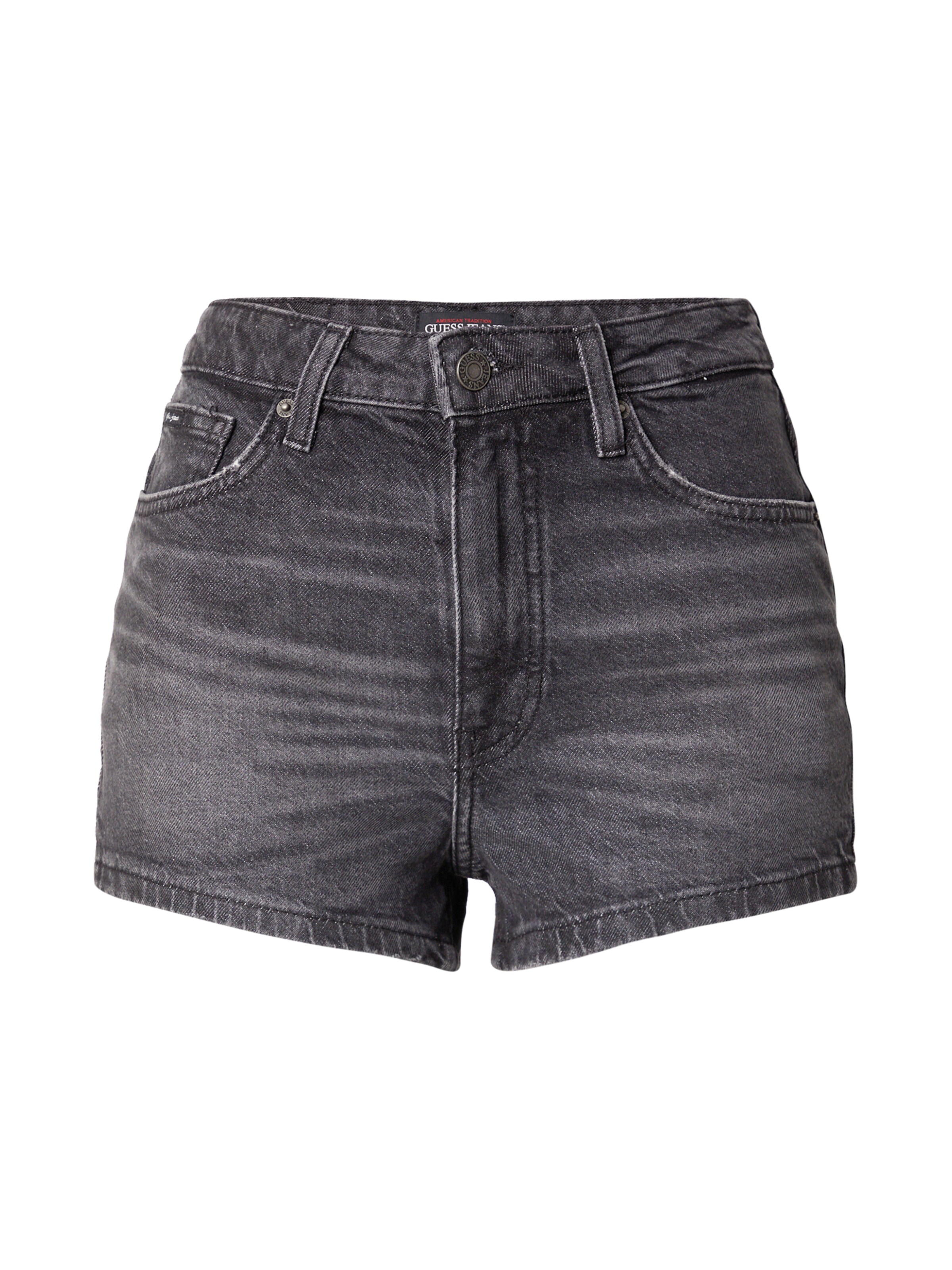 GUESS JEANS Обычный Джинсы в Черный: спереди