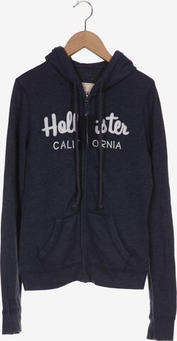 HOLLISTER Sweatshirt & Zip-Up Hoodie in S in Blue: front