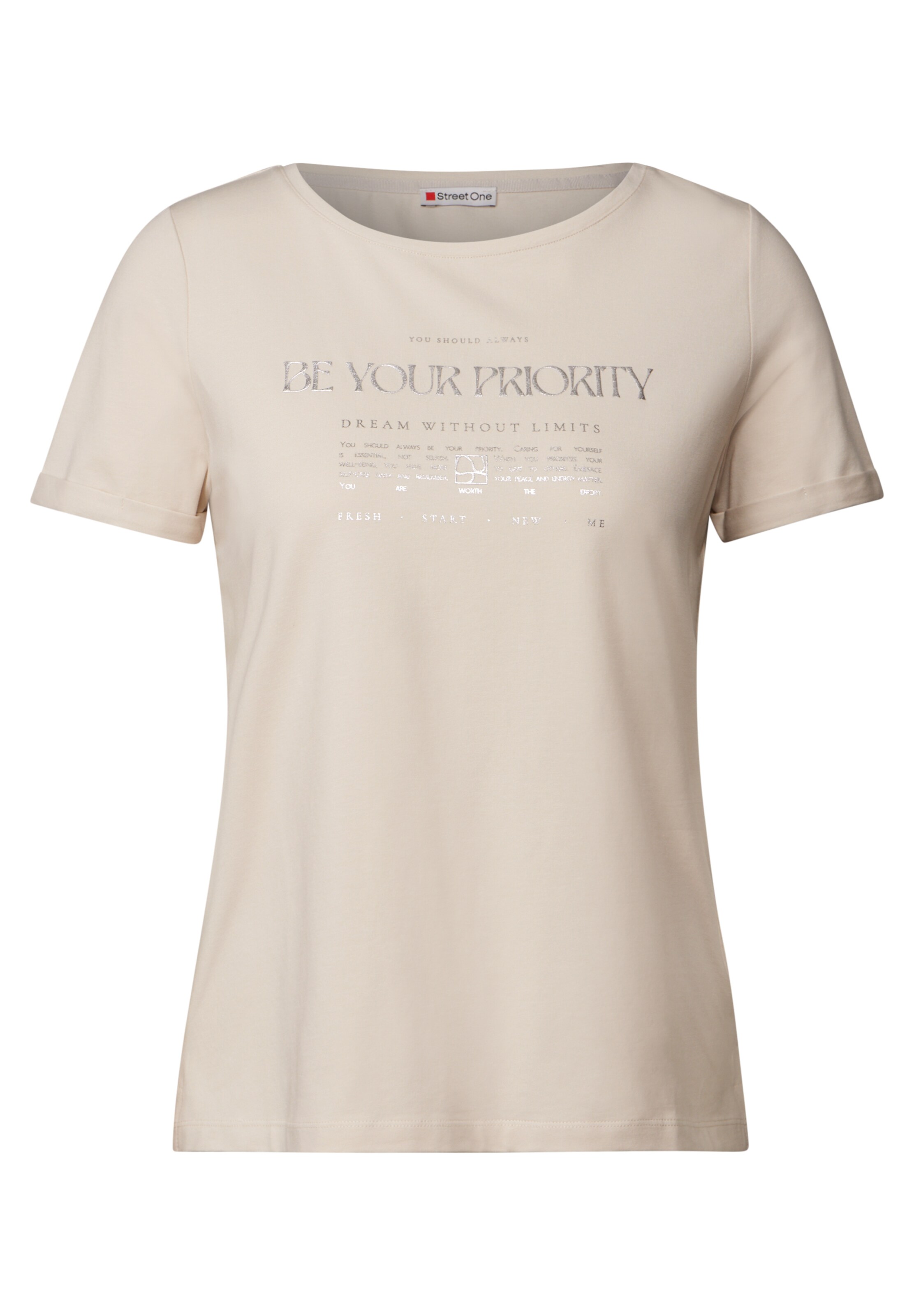 STREET ONE Shirt in White: front