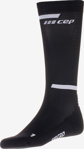 CEP Athletic Socks in Black: front