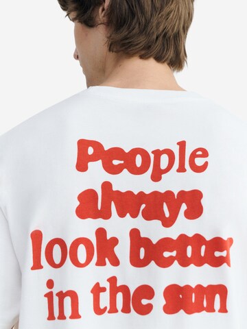 Thinking MU T-Shirt 'Aaron' in Weiß