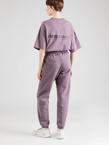 Effilé Pantalon 'VILLA' Pegador en violet