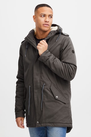 !Solid Winter Parka 'Darnell' in Grey: front