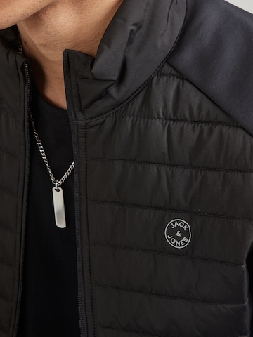 JACK & JONES Vest in Black
