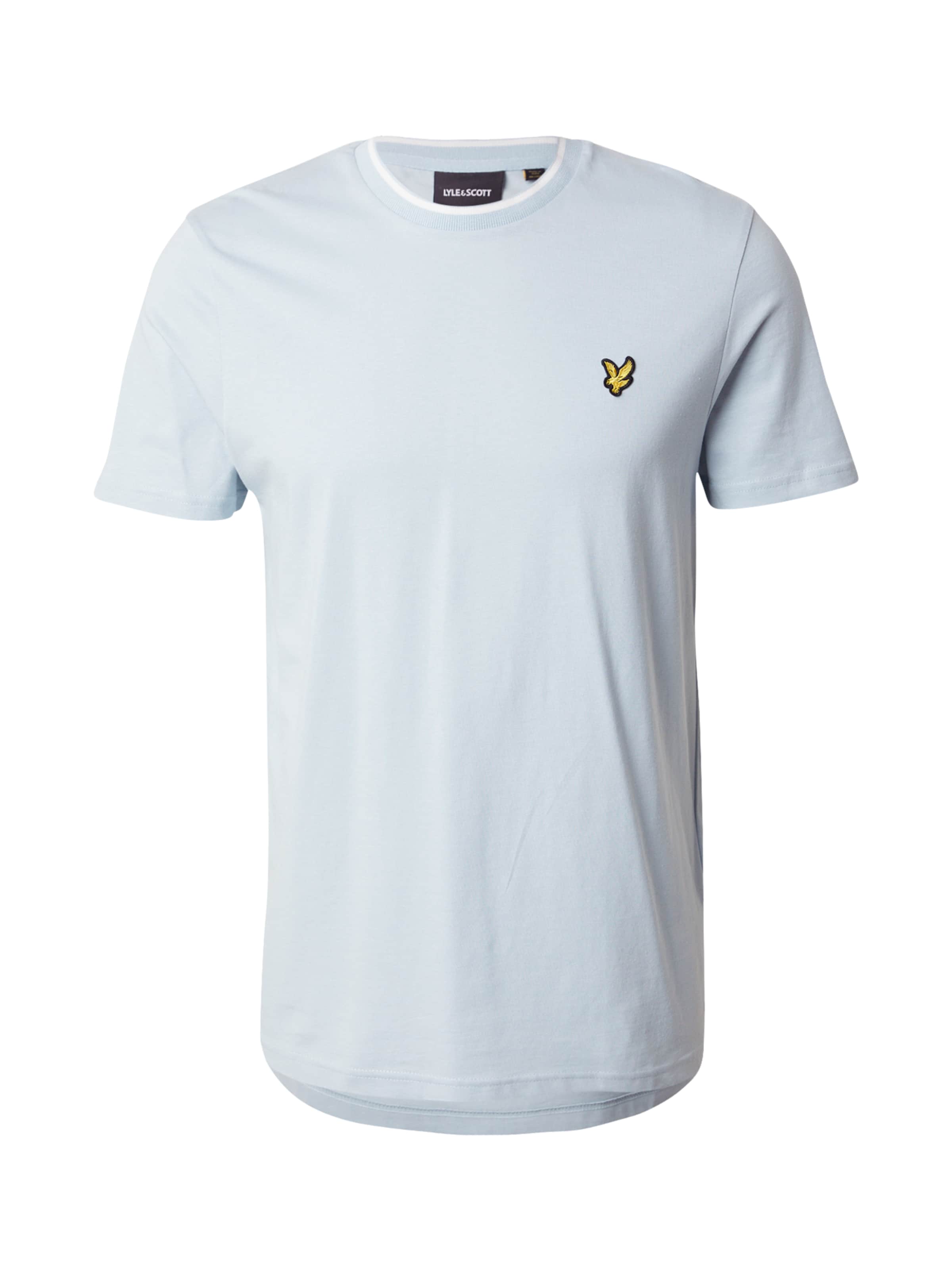 zils Lyle & Scott T-Krekls: no priekšpuses