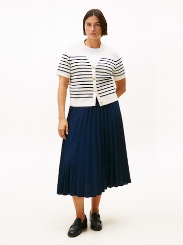 Tommy Hilfiger Curve Gebreid vest in Blauw