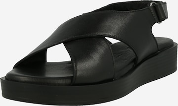 CAPRICE Sandal in Black: front