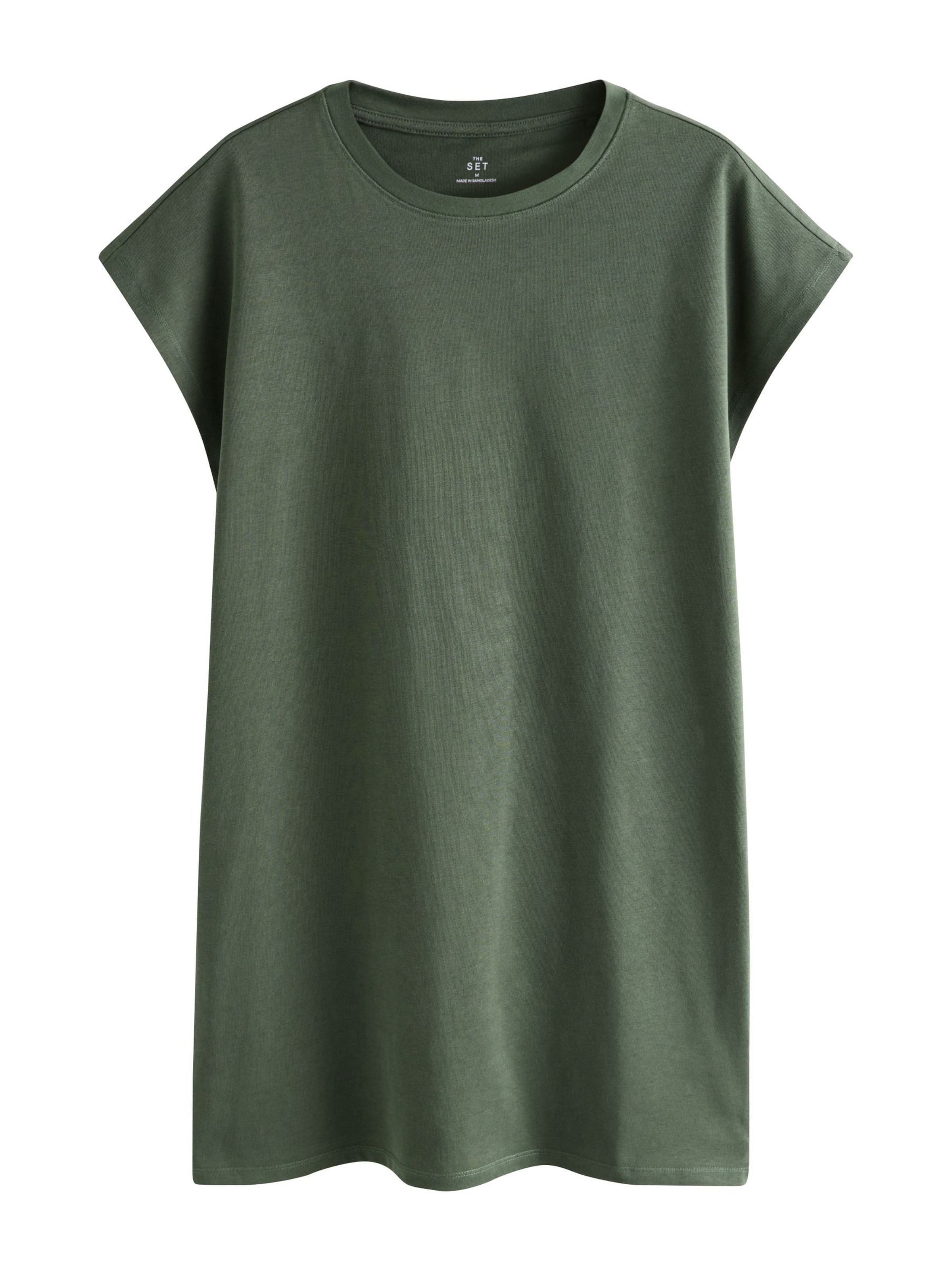 The Set - Vestido en marrón