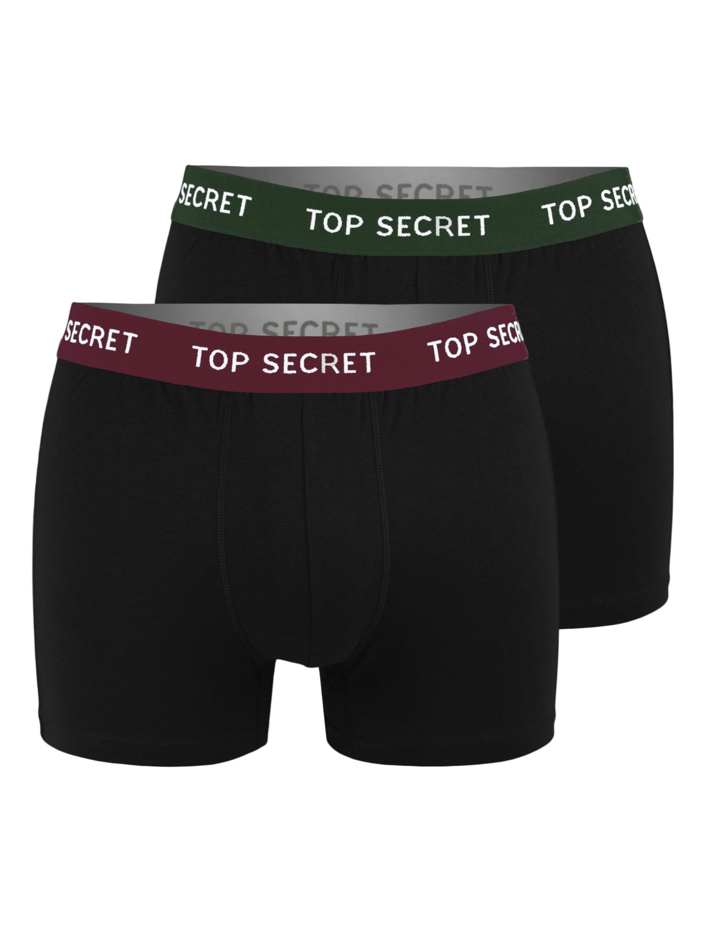 Top Secret Boxershorts in Zwart
